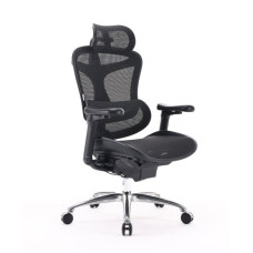Офисное кресло Office Chair SIHOO C100-B101 BLACK 4D Armrest, class 4 TUV gaslift,350mm steel base