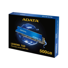 Жёсткий диск SSD ADATA LEGEND 750 500GB 3D NAND M.2 2280 PCIe NVME Gen3x4 Read  Write 35003000MB