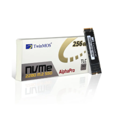 Жёсткий диск SSD  TWINMOS AlphaPRO 256GB 3D NAND M.2 2280 PCIe NVME Gen3x4 Read  Write 35003000MB