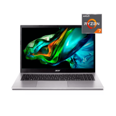 Ноутбук Acer Aspire 3 Ryzen 7 7730U 2.0-4.5GHz,16GB,SSD 512GB,RX VEGA 8, 15.6 IPS FHD, RUS,SILVER
