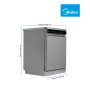 Посудомоечная машина Midea MDWF-6029CLS