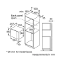 Встраиваемая микроволновая печь Bosch BFL524MB0