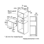 Встраиваемая микроволновая печь Bosch BFL524MB2